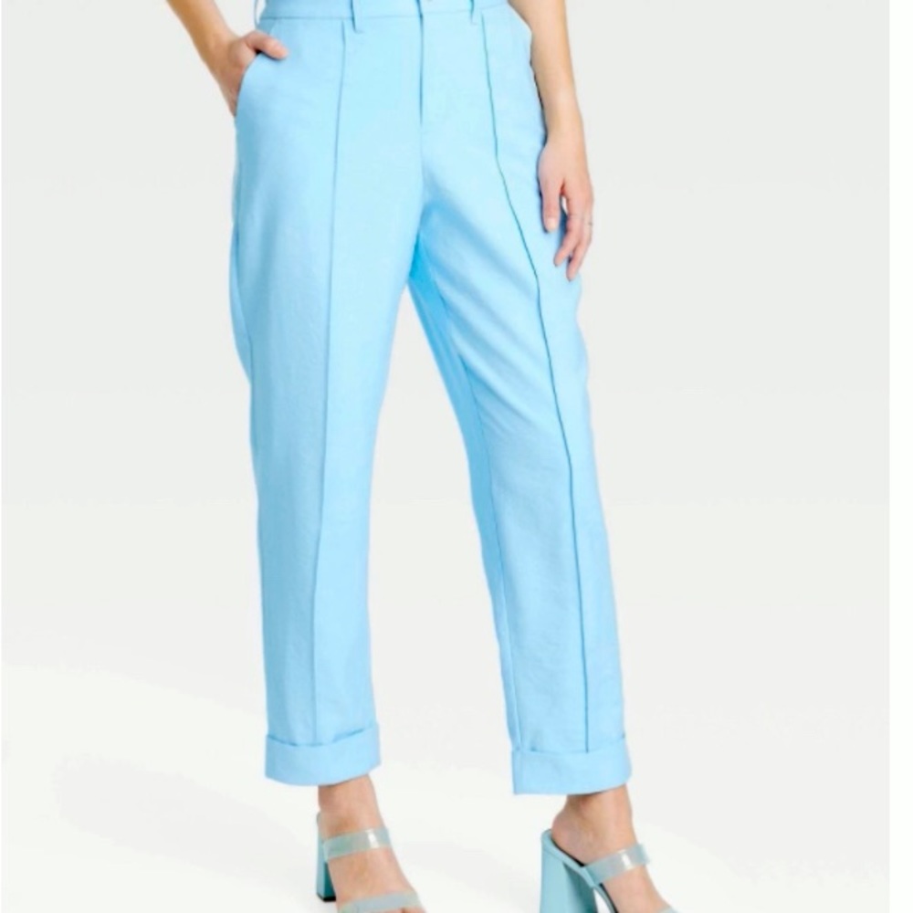 NWT A New Day High Rise Pintuck Ankle Pants